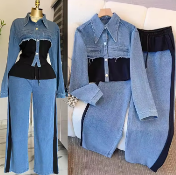 Midnight Muse Co-ord Set (Long Sleeve + Wide Leg)